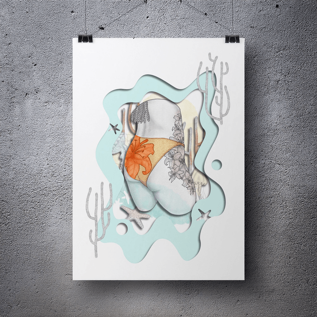 SEA LIFE - A5 Art Print