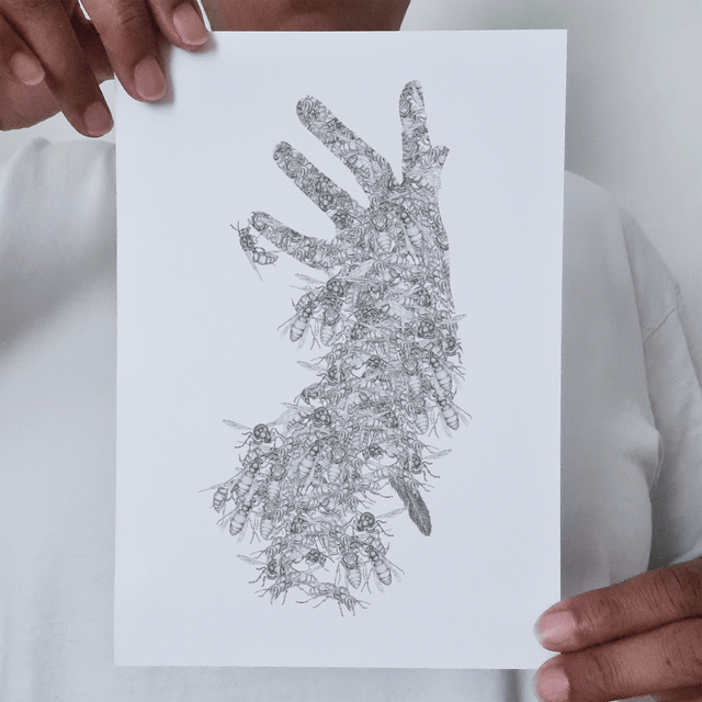 CONSUMED - A5 Art Print