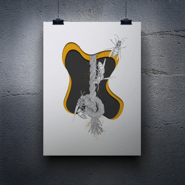 AFRAYED - A5 Art Print